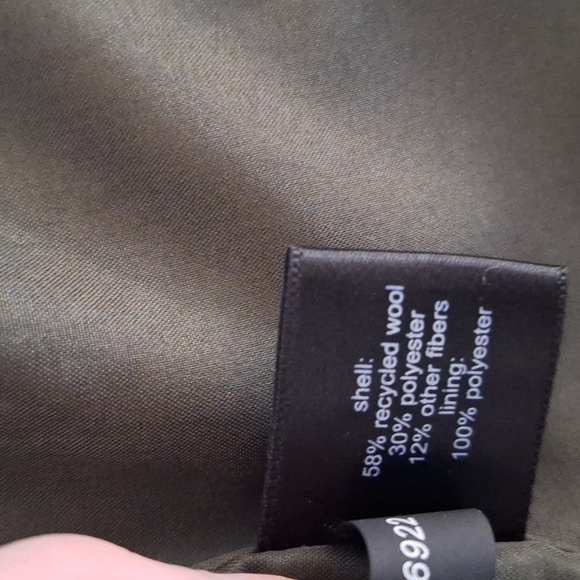 The Limited Green Blazer Jacket Leather Trim Business Casual - Picture 7 of 7